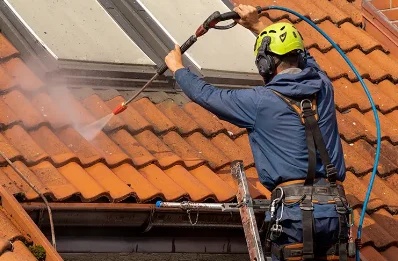 Démoussage et hydrofuge de toiture à Anglade